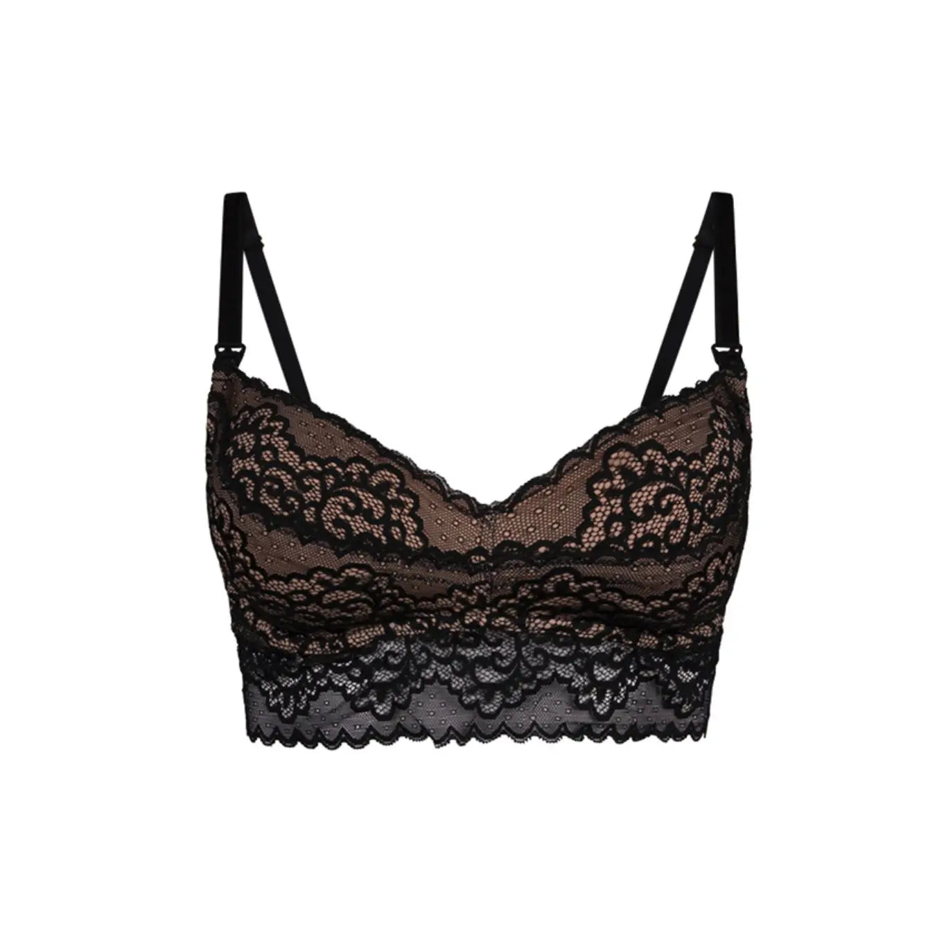 Ayla Luxury Lace Nursing + Handsfree Pumping Bra thedairyfairy
