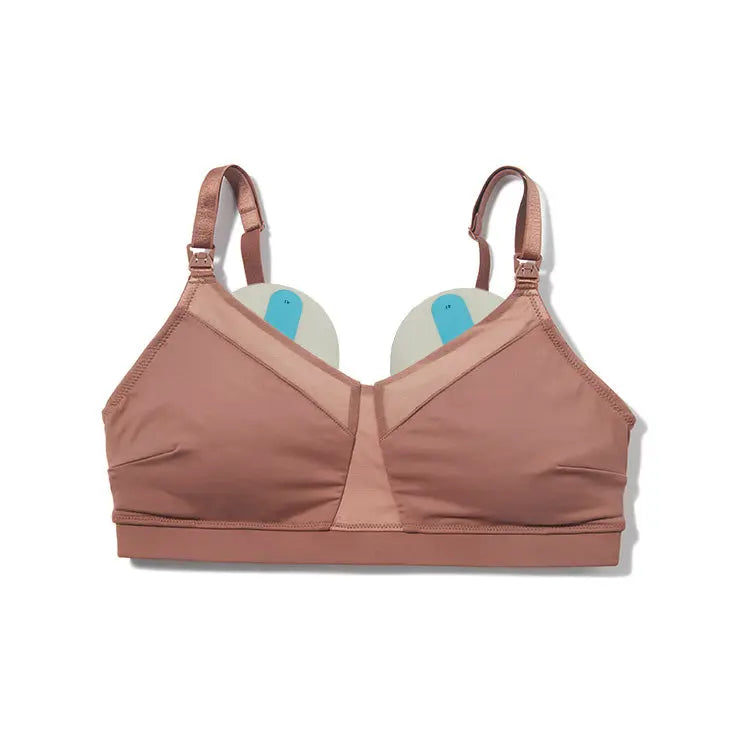 Daily Nursing pumping bra laydown image