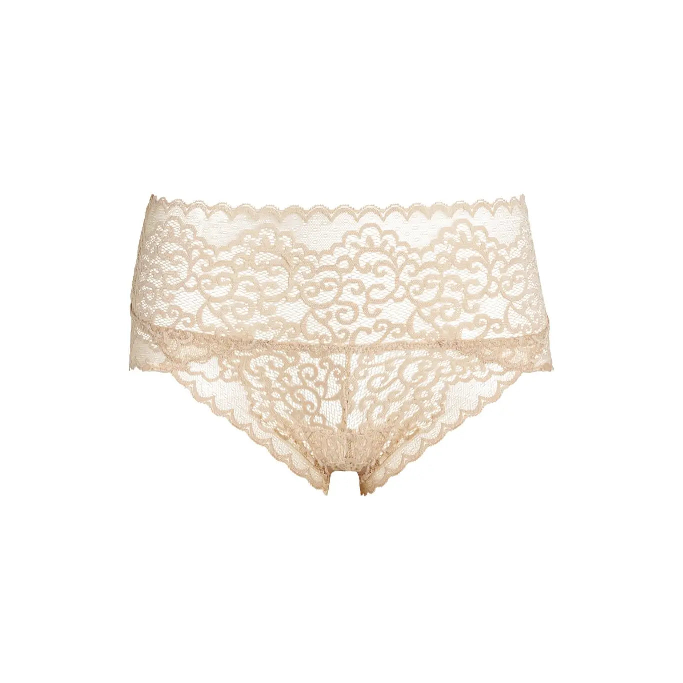 Luna Lace panty seashell flatlay image