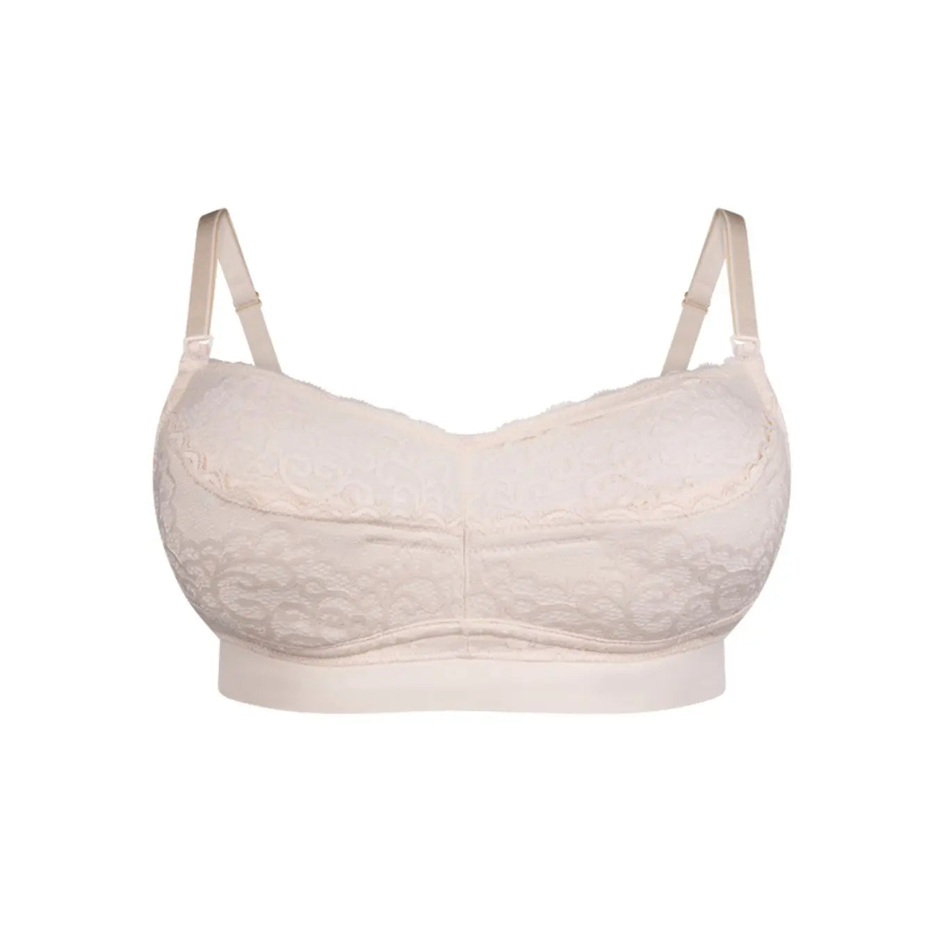 Pippa pumping bra cream flatlay image
