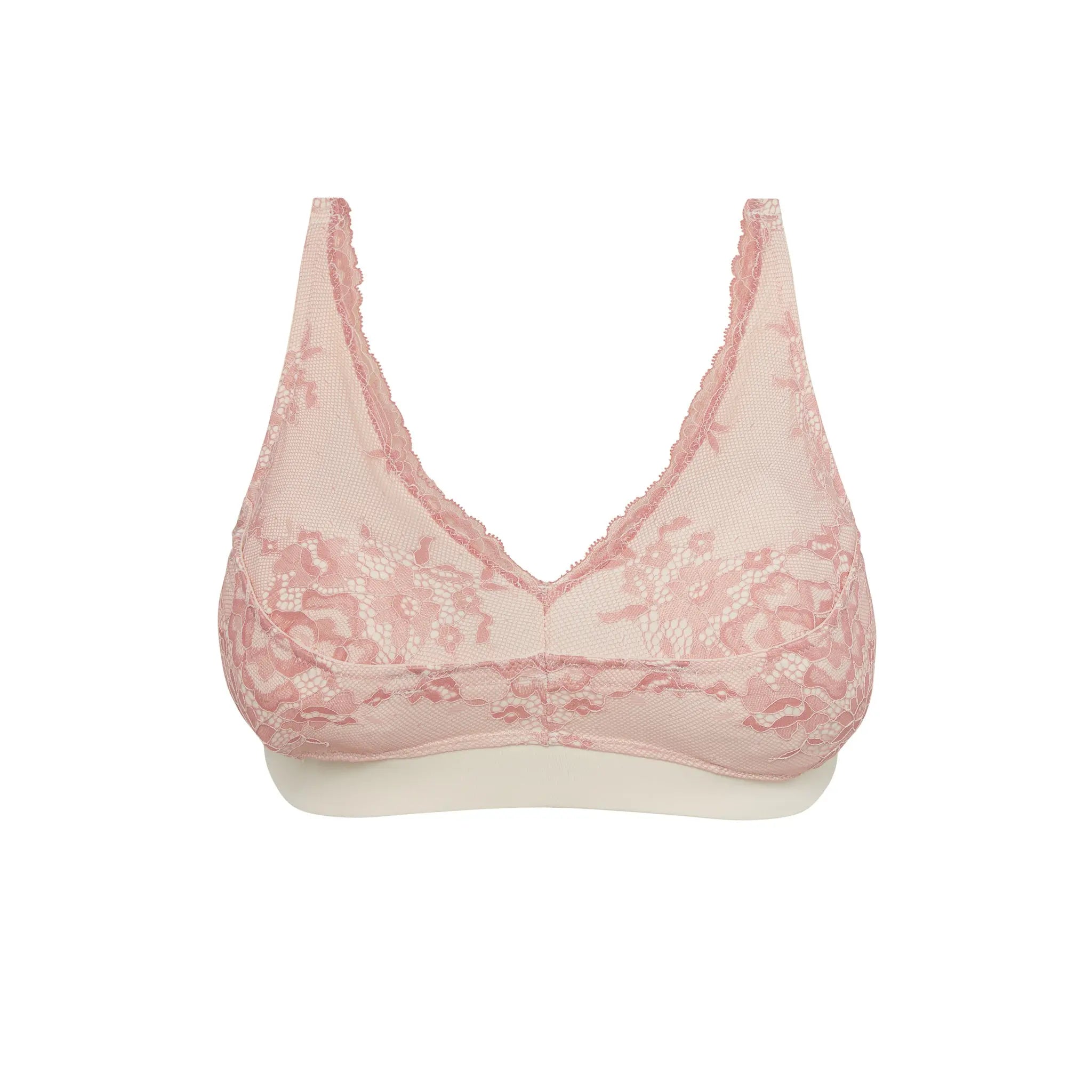 Ruby pumping bra mauve flatlay image