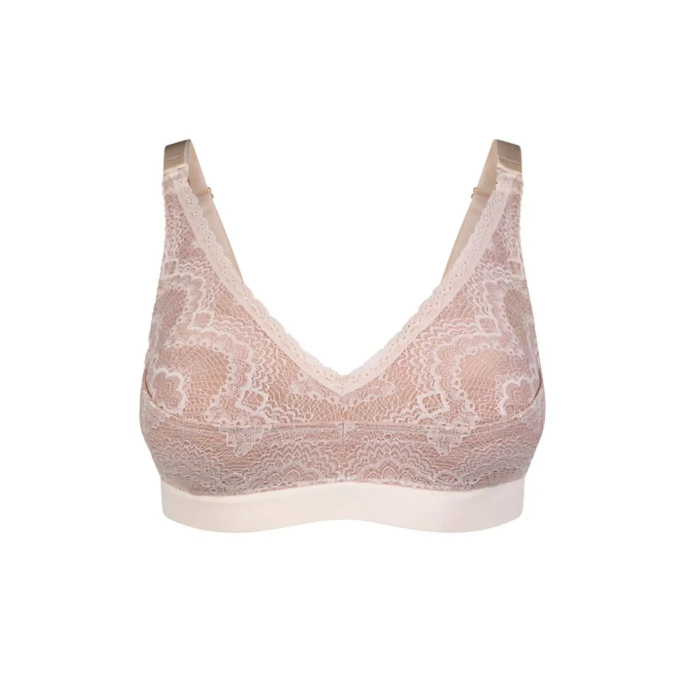 Ruby pumping bra cream flatlay image