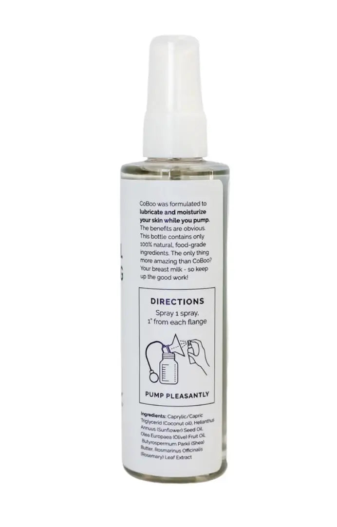 coboo natural pumping spray - coboo - coboo natural pumping spray - pumping - the dairy fairy - image from the back