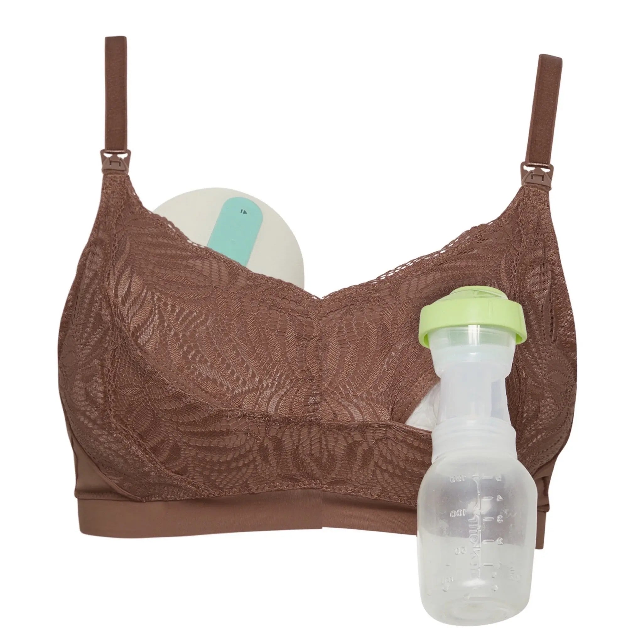 Sydney pumping bra nutmeg flatlay image