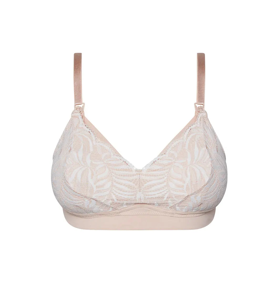 Sydney pumping bra champagne laydown image