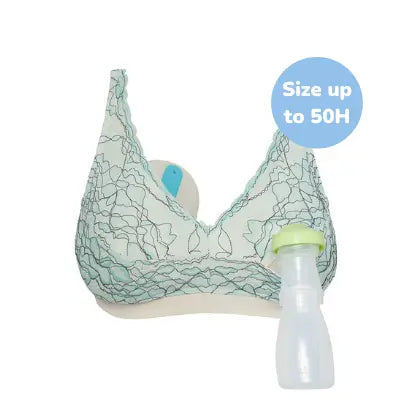 Ruby pumping bra mint flatlay image