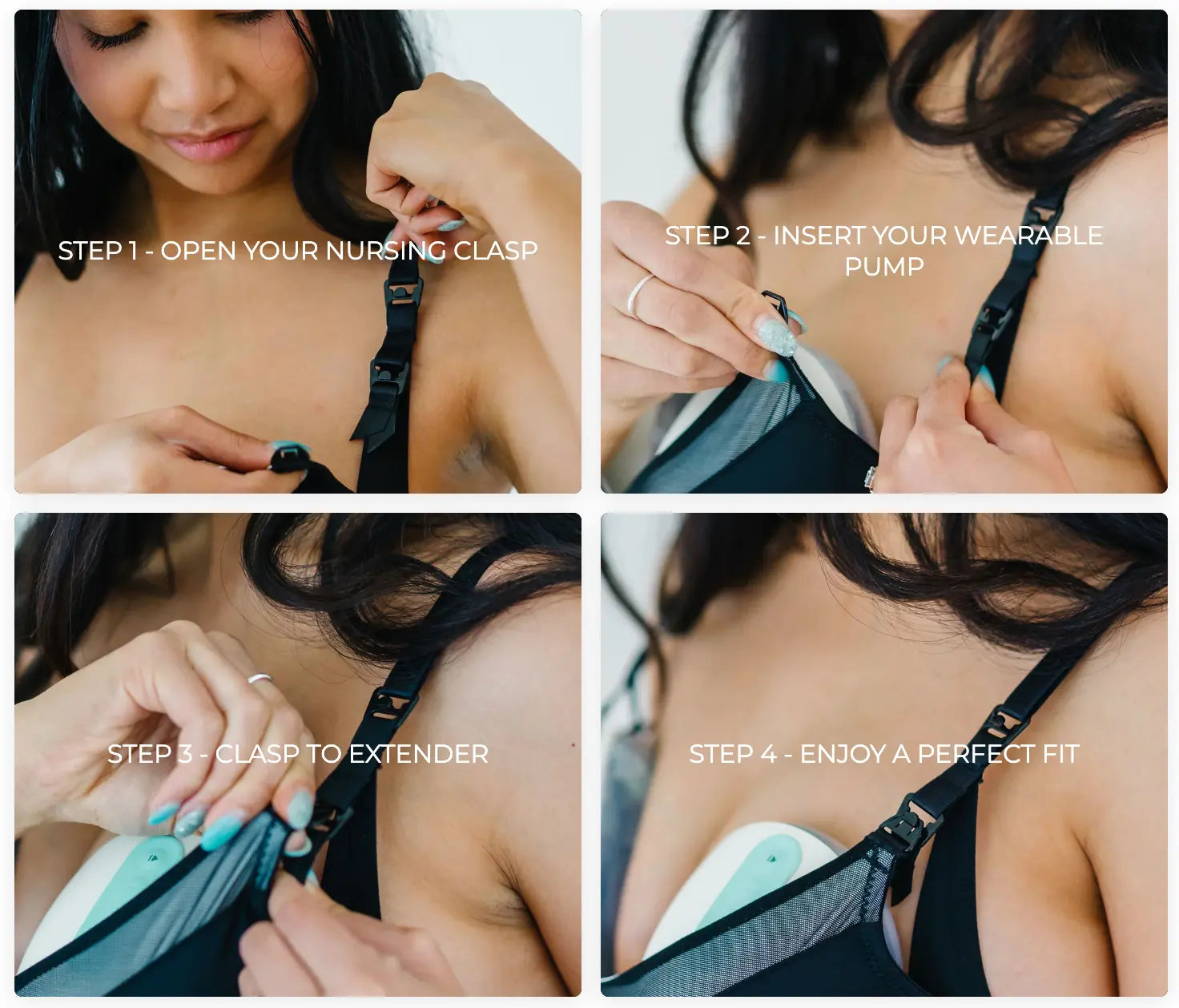 Braza Clear Extender - Busted Bra Shop