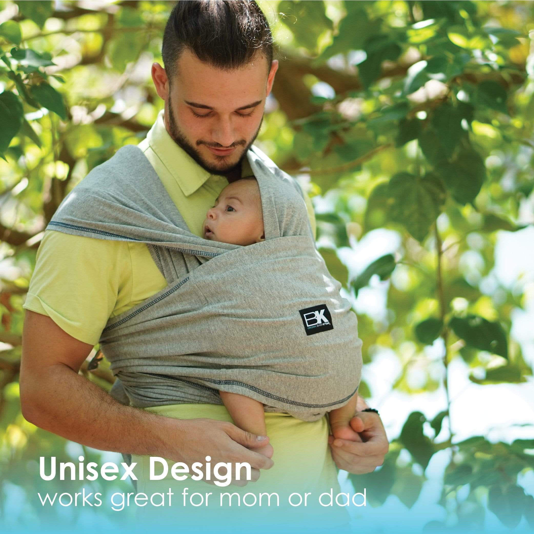 Baby K'tan Original Baby Carrier | Heather Grey