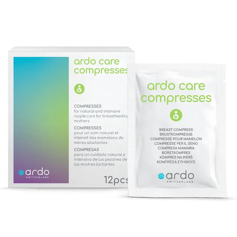 ardo care compresses image from the front - flatlay images - the dairy fairy